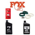 Pack joints SKF Low Friction + huile Fox 5W Teflon + Fox 20W Gold + graisse Slick Kick RSP 8g
