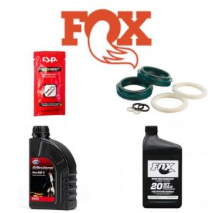 Pack joints SKF Low Friction + huile Silkolène 5W + huile Fox 20W Gold + graisse Slick Kick RSP 8g