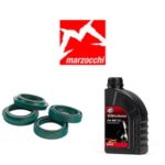 Pack joints spis SKF + huile Silkolène 7.5WT pour vidange fourche Marzocchi