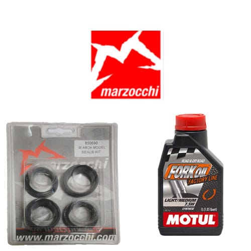 Pack joints spis + huile Motul pour Marzocchi 30 mm