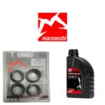 Pack joints spis + huile Silkolène pour vidange fourche Marzocchi 30 mm