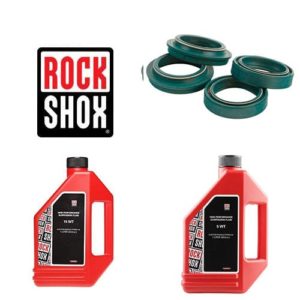 Pack joints spis SKF + huiles pour vidange fourche Rock Shox 35 mm