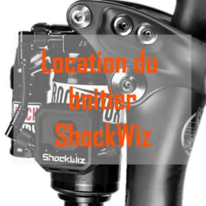 Location du boitier Quarq ShockWiz: assistant virtuel de réglage de suspensions VTT