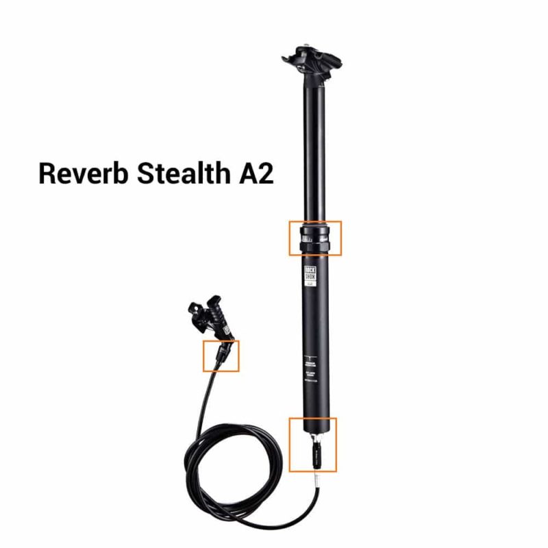 Tige de selle Rock Shox Reverb Stealth A2