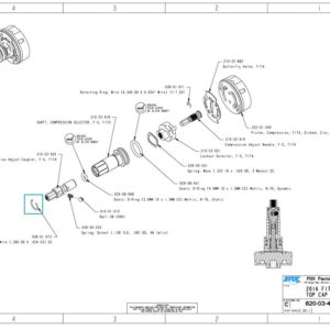 Circlip pour cartouche Fox 32-34-36-40 Fit 4 - Réf: 038-01-073